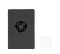 EVTSCAN Boîtier de Refroidissement ABS, boîtier de Refroidissement ABS boîtier de Protection Contre la Dissipation Thermique avec Patins antidérapants pour Pi 4