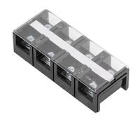 EVTSCAN Bornier Fil électrique vis Bande Couverture d'alimentation AC600V 100A pour Le câblage Automobile (TC-1004)