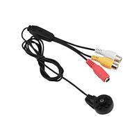 EVTSCAN Caméra Grand Angle HD 170 °, caméra de Vision Nocturne IR à 8 LED, Micro caméra Audio et vidéo FPV, Mini caméra de sécurité, modèle PAL