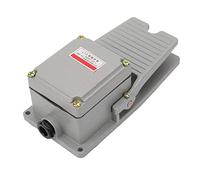 EVTSCAN Commutateur au Pied Coque en Aluminium antidérapante Pédale momentanée Contacts argentés LT3