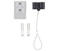 EVTSCAN Connecteur de Batterie 175A 600V, Connexion Rapide, raccord d'alimentation de Batterie modulaire, Couvercle de Protection PC, Connexion Stable, Moteur de remorquage de remorque