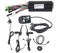 EVTSCAN Contrôleur de Conversion au Lithium de vélo électrique kit Complet 30a 3 Mode Contrôleur UKC3 Affichage 108 2 Thumb Phrottle F 8c Capteur d'assistance électrique Freins de Mise