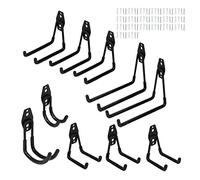 EVTSCAN Crochet de Garage, support de vélo, Kit de montage mural, ensemble de cintres de rangement au plafond robustes