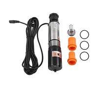 EVTSCan DC 12V Pompe à Eau Solaire Fil de Cuivre Moteur Haute Ascenseur Acier Inoxydable Pompe de Puits Submersible 180W