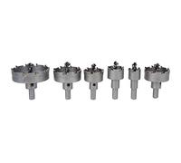 EVTSCAN dernière 6 pièces embout de scie cloche outils électriques accessoire d'outil à main carbure cémenté de grande taille pour fer
