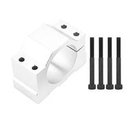 EVTSCAN dernière pince de support de montage de moteur de broche CNC en aluminium avec vis de 52 mm de diamètre, support de montage de broche en argent