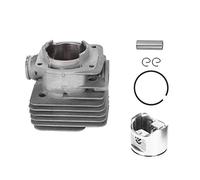 EVTSCAN Derniers kits d'assemblage de piston de cylindre, Kit de piston de cylindre de 48 mm, pour tronçonneuse Husqvarna 365R H365R, pièces de rechange de moteur de reconstruction de tronçonneuse, ac