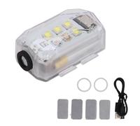 EVTSCAN Drone Strobe Lumière pour Mini 4 Pro pour Air 3 RC Drones Accessoire Vol de Nuit FAA Anti Collision Rechargable LED Lampe