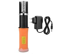 EVTSCAN Écailleur Électrique Puissant pour Poisson avec Moteur Étanche et Adaptateur Secteur - Kit de Nettoyage (100-240V EU Plug)