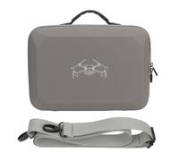 EVTSCAN Étui de Transport pour Mini 4 Pro PU Portable Antichoc Drone Sac de Rangement de Protection Convient pour télécommande RC2 pour Voyage en Plein air Gris