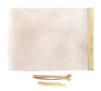 EVTSCAN filet d'escalier - filet de sécurité pour escaliers filet de sécurité pour bébé balcon Patio escaliers garde-corps garde-corps pour intérieur extérieur 3 mètres(Beige)