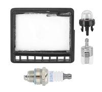 EVTSCAN Filtre à air pour tronçonneuse - Jeu d'ampoules d'amorçage pour Bougie d'allumage pour Echo CS3000 CS-3450 CS340