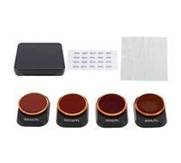 EVTSCAN Filtres d'objectif de caméra Combo réglables ND PL CPL, Ensemble de filtres d'objectif pour Mini 3 Pro RC, Accessoires Noirs