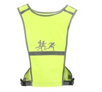 EVTSCAN Gilet Lumineux LED pour l'été, vêtements de sécurité réfléchissants pour Le Sport, la Course à Pied, Le Cyclisme, Jaune