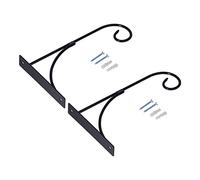 EVTSCAN Grochet mural Style européen Wind Iron Wind Lantern Flower Pot Potte de fleurs Panier de suspension