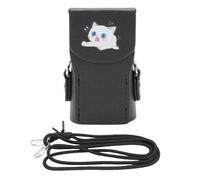 EVTSCAN Housse de Protection en Cuir pour Appareil Photo, Pochette 3, Fermeture magnétique, Anti-Collision, Anti-Rayures (Noir)