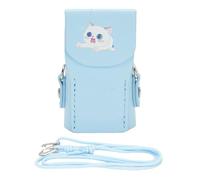 EVTSCAN Housse de Protection en Cuir pour Appareil Photo, Pochette 3, Fermeture magnétique, Anti-Collision, Anti-Rayures (Bleu)