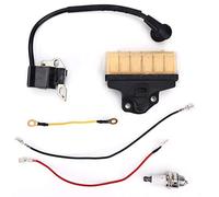 EVTSCAN Kit de Bougie d'allumage de Bobine d'allumage de Filtre à air pour tronçonneuses 021 023 025 MS210 MS230 MS250