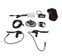 EVTSCAN Kit de contrôleur de Moteur 15 A, Levier de Frein, accélérateur au Pouce pour Accessoires de vélo électrique