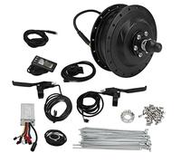 EVTSCAN Kit de Conversion pour vélo électrique 48 V 500 W, Moteur à moyeu à entraînement Avant, kit DIY avec Compteur GD01 (pour 20 Pouces de Jante)