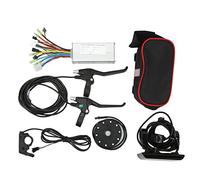 EVTSCAN Kit de Conversion pour vélo électrique 500 W, contrôleur JN22A, Panneau S900, poignée de Frein, accélérateur au Pouce