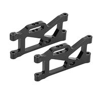 EVTSCAN Kit de Mise à Niveau du Bras de rât arrière en Alliage en Alliage en Aluminium pour WLTOYS 144001 RC Car [High Performance] [Matériau en métal] (Black)