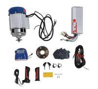 EVTSCAN Kit de Moteur électrique 1000W Kit de Moteur à Faible Bruit Contrôleur de Moteur Avant de la chaîne de pignon Avant twrottle Tricycle de vélo électrique