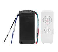 EVTSCAN Kit de télécommande de Ventilateur, Kit de télécommande de Ventilateur de Plafond Télécommande de synchronisation sans Fil pour Lampe de Ventilateur de Plafond 85-265V