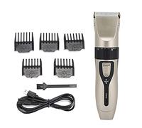 EVTSCAN Kit de toilettage pour Chien tondeuses, Faible Bruit, Silencieux électrique, Rechargeable, sans Fil, Poils d'animaux épais Manteaux tondeuses tondeuses Ensemble Chiens Chats