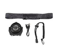 EVTSCAN Lampe de Camping magnétique IPX3, étanche, Rotation à 360 °, 3 niveaux de luminosité, lampe frontale de travail pour randonnée et pêche