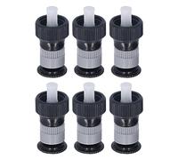 EVTSCAN Lot de 6 buses d'arrosage automatiques réglables à 360 degrés, buse de brumisation, système d'irrigation agricole, pour jardin, cour, pelouse