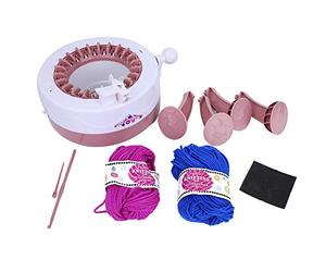 EVTSCAN Machine à Tricoter à 22 Aiguilles, Machine à Tricoter à la Main en Plastique, Kit De Métier à Tisser, De Couture, Accessoires D'outils De Métier à Tricoter