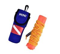 EVTSCAN Marqueur de Surface de plongée, bouée de marqueur de Signal de Surface de plongée sous-Marine Gonflable Haute visibilité avec Sac de Rangement, équipement de plongée de sécurité