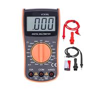 EVTSCAN Multimètre Numérique 1999 Comptes, Plage Manuelle avec Interrupteur Rotatif, pour Test Électrique Tension DC AC, Courant, Résistance, Continuité, Test de Diode