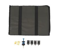 EVTSCAN Pêche de Pliage de Pliage des Tapis de Protection Contre Les Poissons de la Protection des Poissons avec Un kit de Cage à appâts à Clip pour l'extérieur