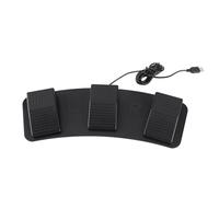 EVTSCAN Pédale USB à 3 Positions, Connexion à Un Ordinateur, Fonction de Simulation pour la Production Musicale et Le contrôle d'instruments hospitaliers