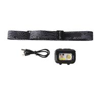 EVTSCAN Phare à capteur de mouvement, 6 Modes, étanche IPX5, lampe frontale légère et Rechargeable pour les activités de plein air