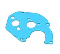 EVTSCAN Plaque de Moteur en métal RC, Support Fixe de boîte de Vitesses, matériau amélioré, Plaque de Moteur RC Axial SCX24 90081 C10 1/24 (Blue)