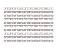 EVTSCAN Protection de Joint conducteur de Mise à la Terre PV, Ensemble de 100 pièces pour énergie Solaire photovoltaïque en Acier Inoxydable 304