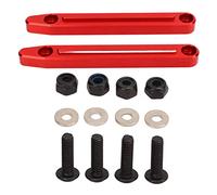 EVTSCAN RC Roof Rails Aluminium Alloy Lightweight Mosence Pile Remplacement Rate Rail Mojave 6S BLX Arrma 1/7 RC VO (Red)