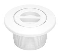 EVTSCAN Remplacement du Bouchon de Retour de Piscine fileté Swimline de 2 Pouces pour la Sortie d'aspiration du Nettoyeur de Piscine - Blanc