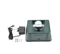 EVTSCAN Répulsif pour Animaux, Alarme ultrasonique à 4 Sons répulsif électronique pour Oiseaux Sauvages en Plein air(Prise EU220V)