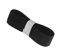 EVTSCAN Ruban adhésif pour Raquette de Tennis en Cuir de Vachette, pour Tennis, Pickleball, Squash, Badminton et Racquetball, Durable et Absorbant, Facile à appliquer(Le Noir)
