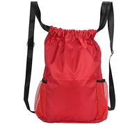 EVTSCAN Sac à dos de sac de rangement à poutres épaissies de fibres en polyester pour les déplacements sportifs extérieurs (Red)