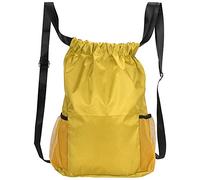 EVTSCAN Sac à dos de sac de rangement à poutres épaissies de fibres en polyester pour les déplacements sportifs extérieurs (Yellow)