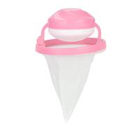 EVTSCAN Sac filtrant de blanchisserie de collecteur de Cheveux d'animal familier de Sac de Maille de Charpie pour la Machine à Laver(Rose)