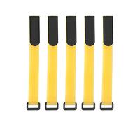 EVTSCAN Sangle de guidon 5pcs 19cm Bidebar à vélo fixe Pompe à cycle de ruban à cycle (Jaune)