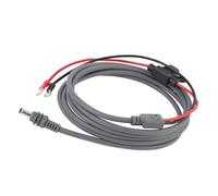 EVTScan Satellite rectangulaire Câble d'alimentation DC 18AWG Terminal circulaire avec boîte à fusion 30a 16,4 pieds / 5m pour la mini-4e génération