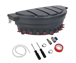 EVTSCAN Seau à Lait de Lait 12 mamelons Couvercle de Grande capacité alimentant Les Moutons