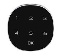 EVTSCAN Serrure codée électronique numérique, Armoire à Came à Combinaison de Codes en Alliage de Zinc, Serrure de sécurité Pratique pour Les casiers, pour casiers